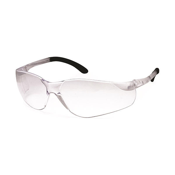 Dentec clear lens safety glasses for industrial eye protection amber-yellow-lens