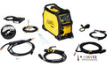 ESAB Rebel 205ic yellow AC/DC multi-process welder, front panel view 