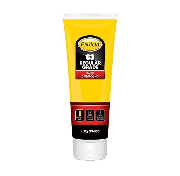 Farécla G3 yellow regular grade automotive paste compound tub 