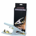 Powerweld silver 500 amp heavy duty brass ground clamp for welding 