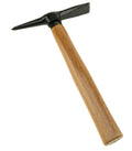 Powerweld chipping hammer with full wood handle and steel head 