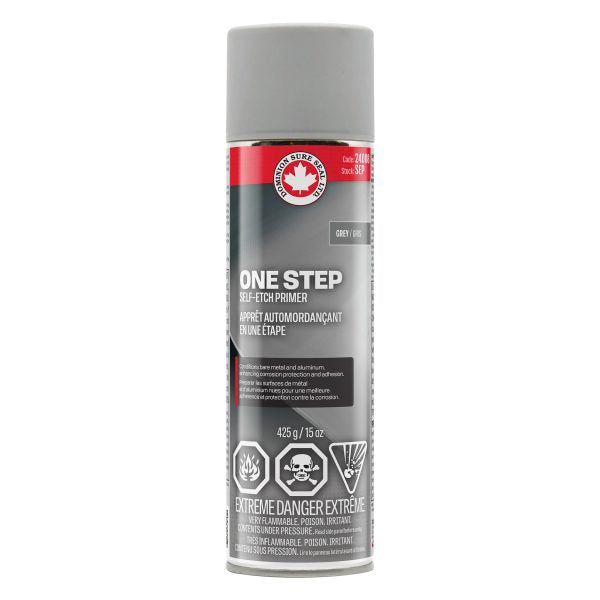 Dominion Sure Seal one step self-etch primer can, direct to metal 