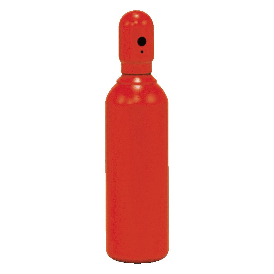 Air Liquide red oxygen cylinder, Size 9 personal 